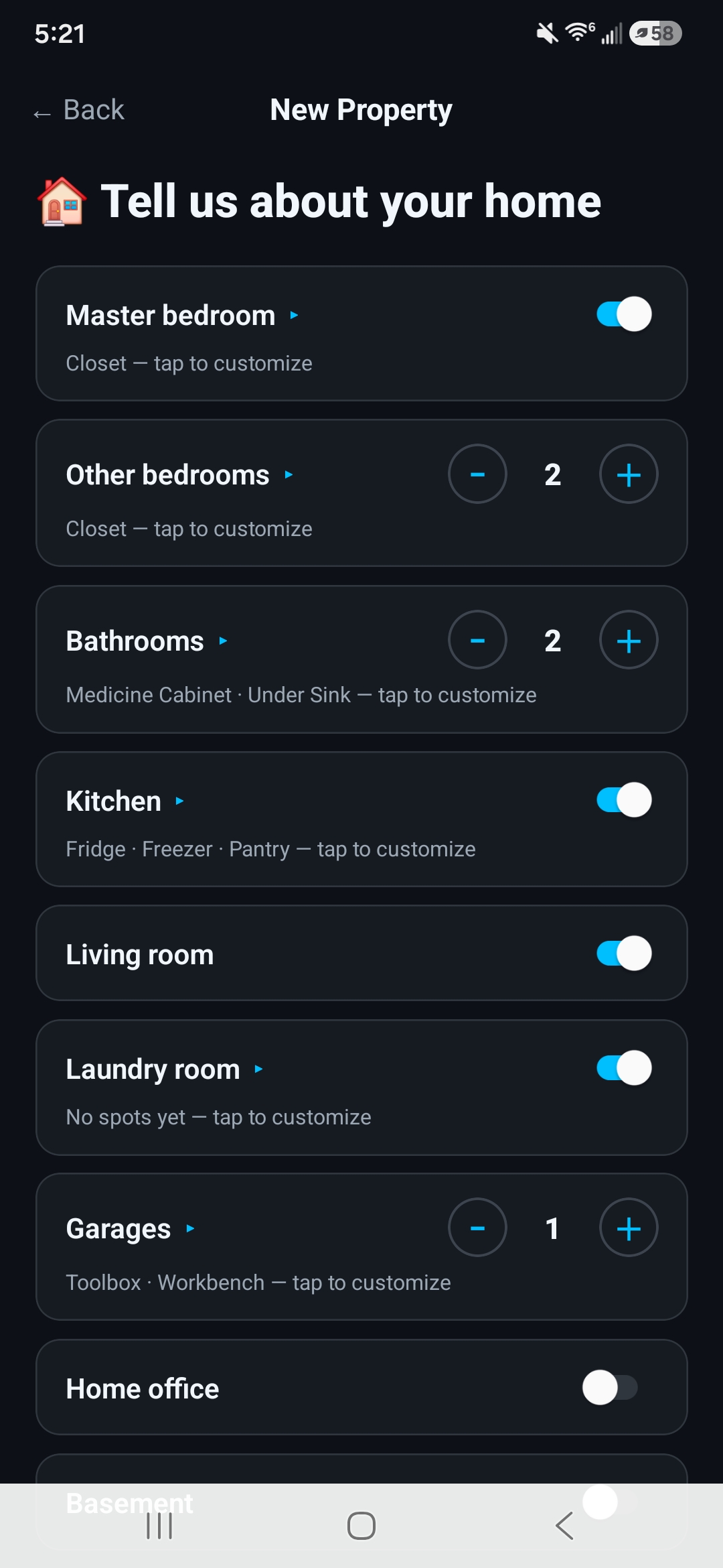 MyOwnIQ Property Setup Wizard